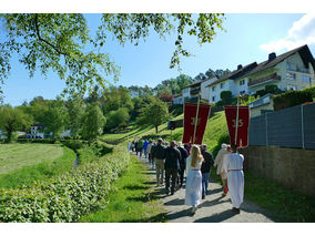 Bittprozession an Christi Himmelfahrt (Foto: Karl-Franz Thiede)